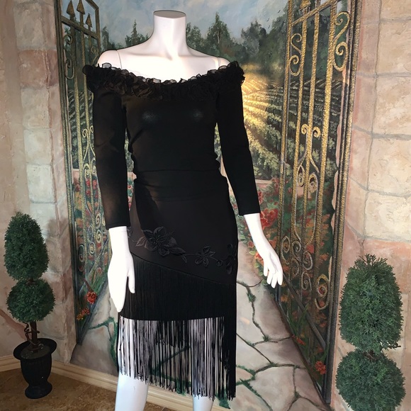 Vintage Cache Fringed Skirt - Picture 4 of 9